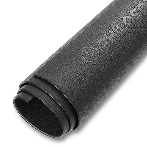 Philosophy Gym Exercise Equipment Mat 30 X 60-Inch, 6Mm Thick High Density Pvc Floor Mat For Ellipticals, Treadmills, Rowers, Stationary Bikes #TOP4
