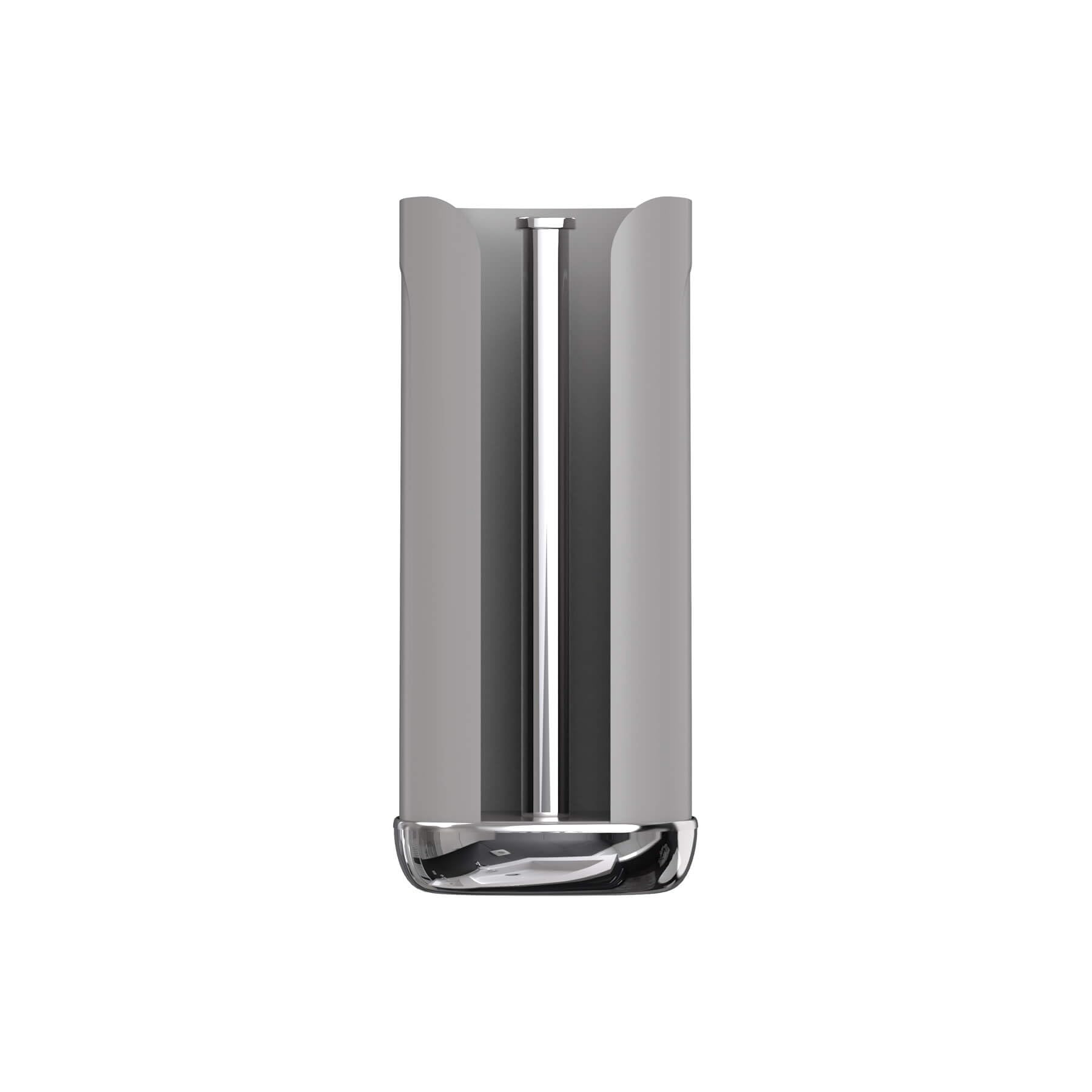 Design-Papierrollenhalter CUBO - Metall - besonders standfest - passend zu den Vorratsdosen CUBO - Graphit