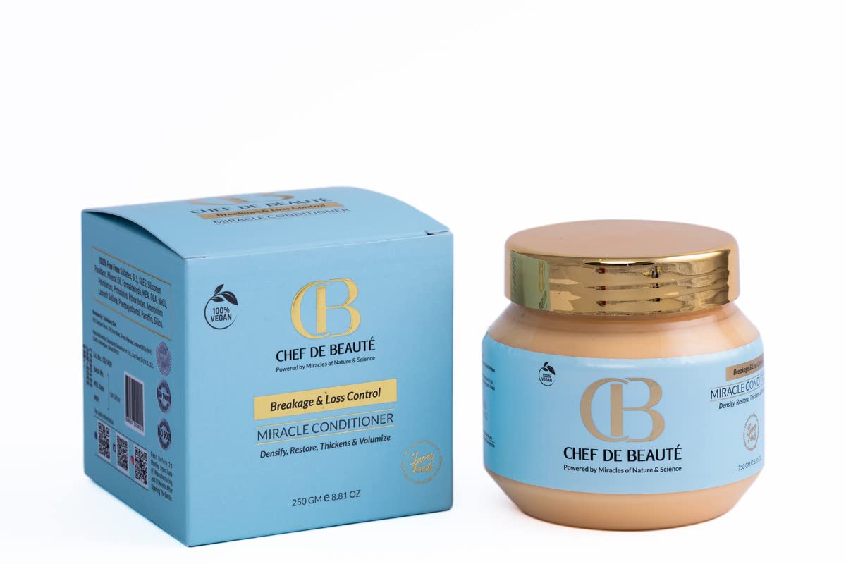 CDB's SuperFoods Powered Anti Hair Fall & Hair Growth Conditioner with FusionTech - With Exotic Butters & Oils from Amazon Rain Forest (250gm)