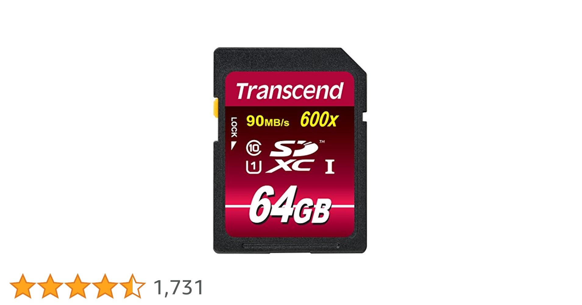 Amazon | Transcend SDXCカード 64GB Class10 UHS-I対応 (最大