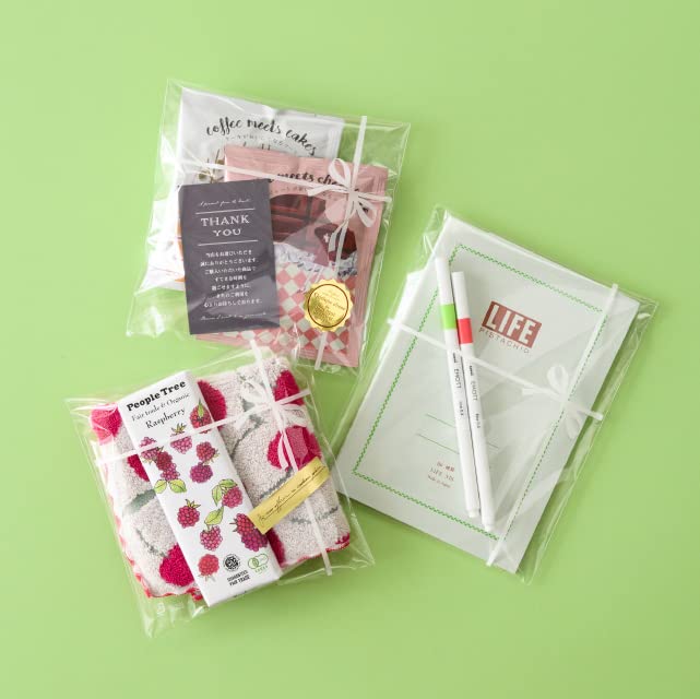 Amazon.co.jp: ヘッズ 日本製 OPP袋 15×23+3(テープ部)cm S クリア 50