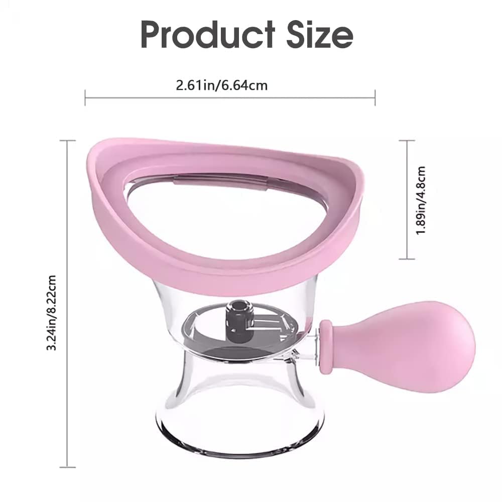 QEEIG Eye Wash Cup Eye Wash Cleaner Kit Silicone Manual Air Pressure Eye Cleaning Cup for Eye Rinse, Portable Eye Care Tool for Quick Relief from Tired Eyes, Cleaning Eye Dust, Makeup Irritants (Multi-Color) - Image 3 thumbnail