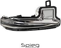 Vista 6 de Spieg Lámpara de señal de giro para espejo lateral del pasajero para Toyota RAV4 2019-2025, Sienna 2021-2025, Tacoma 2016-2023, Highlander Right