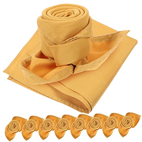 Serviettes de Table Tissu Décoratives UPKOCH en Polyester Durable - 2