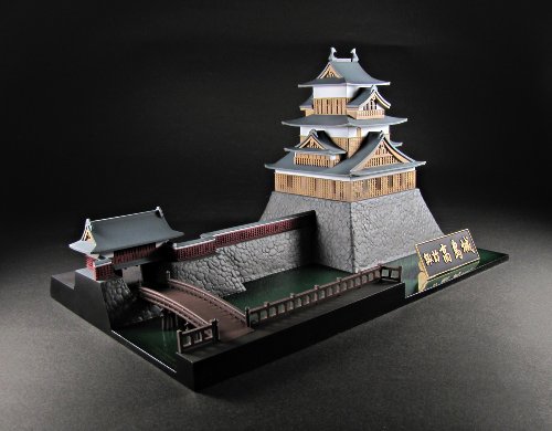 Château Suwa Takashima miniature 1/200 réplique historique japonaise haute précision