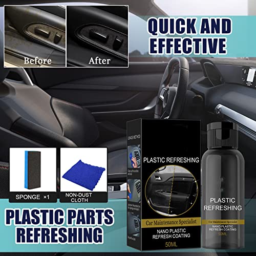 30ml Nano Plastic Refreshing Coating,Car Plastic
