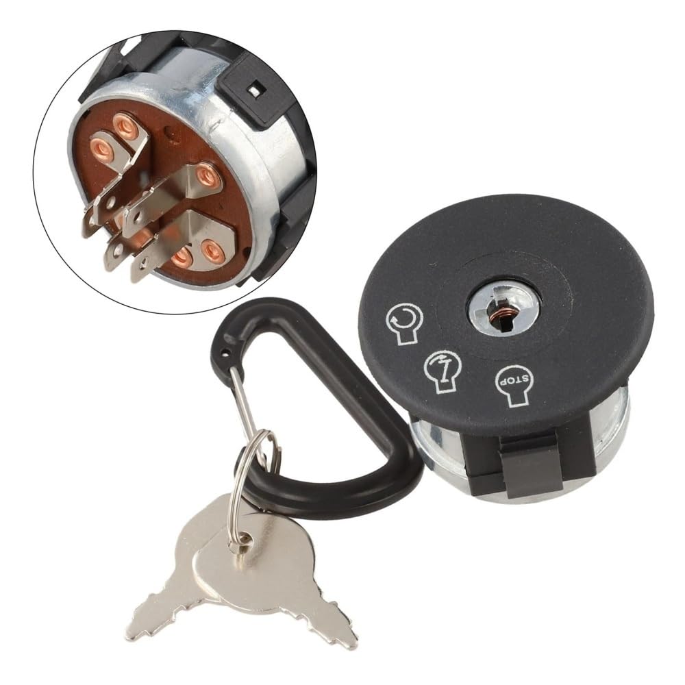 Interruptor de encendido con 2 llaves apto for 33-379 483472 7072684YP