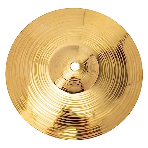 OFFSCH Percussion Cymbals for Drums Alloy Brass Metal Accessory Easy to Use Drum Part