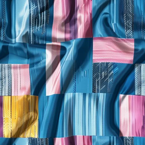 MARSVOVO Palazzo Pants for Women Dressy Print High Waist Wide Leg Pants Loose Flowy Relaxed Elastic Long Plus Size Pants3