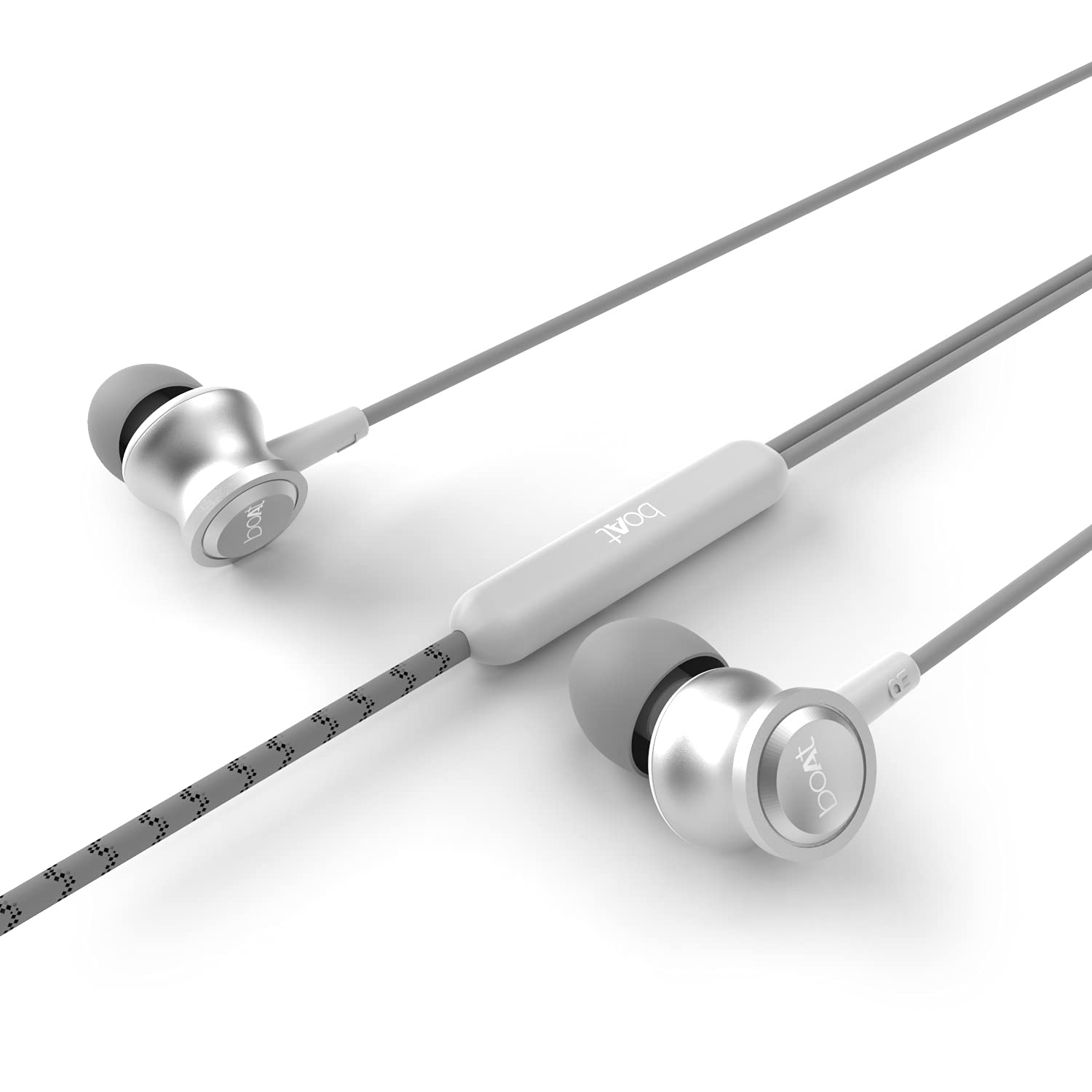 boAt Bassheads 152 Made in India in Ear Wired Earphones with Mic(White