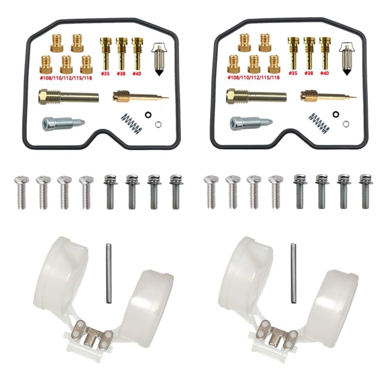 Kit Carburateur KLE500 Réparer Fuite et Trou Accélération Trail 500cc