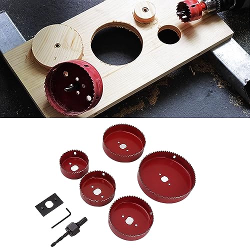 Juego de 8 brocas sierra para madera y metal miniatura 4