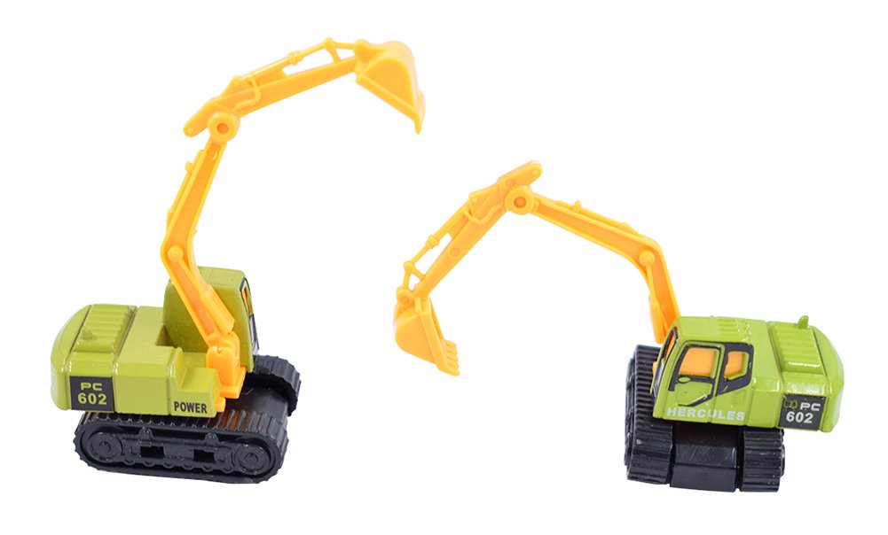 Amazon.co.jp: 建設車両セット6 [ダンプカー フォークリフト ロード