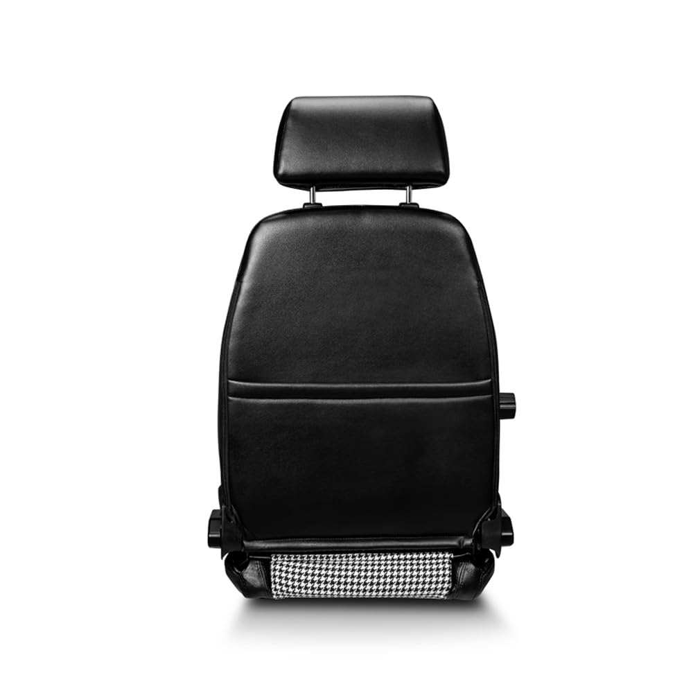 Sparco Siège Baquet GT - Skaï Noir + Microfibre Noir/Blanc 'Retro' - Réglable