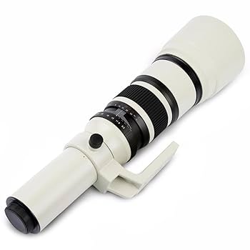 Amazon | Lightdow 500mm f/6.3 望遠固定望遠レンズ + T2 レンズ