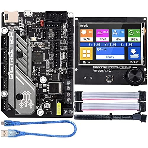 BIGTREETECH SKR Mini E3 V3.0 Control Board + TFT35 E3 V3.0.1 Graphic Smart Display Panel Board New Upgrade 3D Printer Parts for Ender 3, Ender3 Pro, Ender 3 V2
