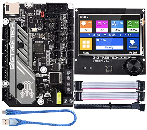 BIGTREETECH SKR Mini E3 V3.0 Control Board + TFT35 E3 V3.0.1 Graphic Smart Display Panel Board New Upgrade 3D Printer Parts for Ender 3, Ender3 Pro, Ender 3 V2