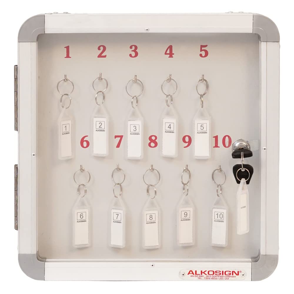 ALKOSIGN Steel Key Key Manager/ Key Storage Box/ Key Holder