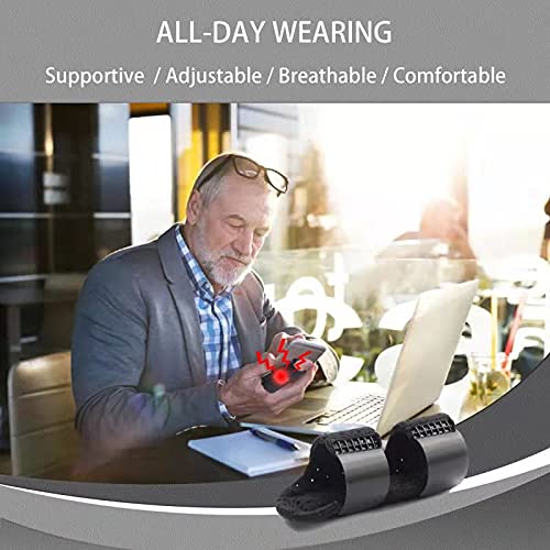 Vboo Trigger Finger Splint, Porous Breathable Finger Brace, Relief Finger Supports With Built-In Aluminium Bar For Sprains, Pain Relief, Sports Injury, Suitable For The Elderly, Adults And Children (Black) #TOP4