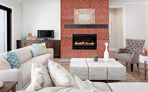 Snapklik.com : Brick Wallpaper Peel And Stick Red Faux Brick Contact ...