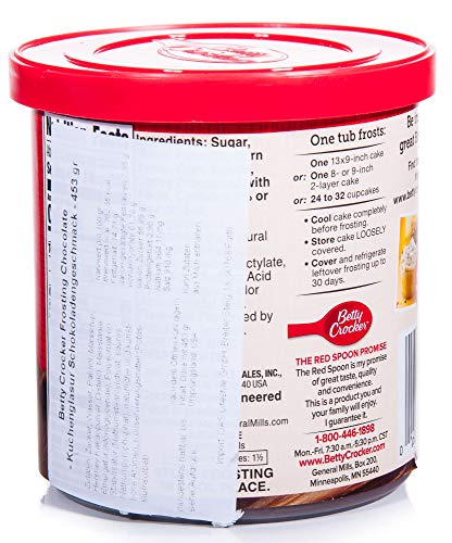 Kuchenglasur Betty Crocker Rich & Creamy Chocolate Frosting 453g