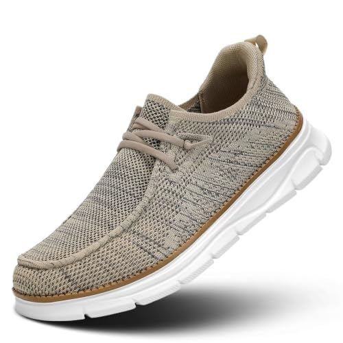 Mens Casual Slip on Loafers Beach Boat Walking Shoes Dress Comfort‌ Soft Sole Sneakers Mesh Work Lightweight
