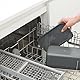 Brabantia Abfalleimer, Kunststoff/Edelstahl, Dunkelgrau, 22 x 13 x 11 cm, 1 Einheiten