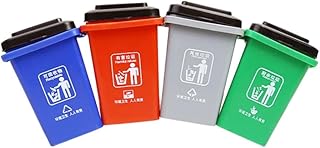 مجموعة واحدة من ألعاب تصنيف القمامة للأطفال توتوريتي سيارات شاحنة قمامة صناديق صغيرة على جانب الرصيف لوحية الصغار أقلام رصاص هدية لسطح المكتب بلاستيك ألوان متنوعة