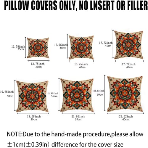 Housse coussin 65x65cm avec fermeture éclair invisible et velours imperméable
