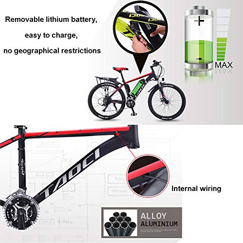 image for Hyuhome Electric Bikes for Adult, Magnesium Alloy Ebikes Bicycles All 