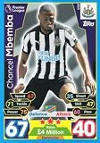 2017-18 Topps Match Attax Premier League Extra #U39 Chancel Mbemba Newcastle United Official Soccer Card in Raw (NM or Better) Condition