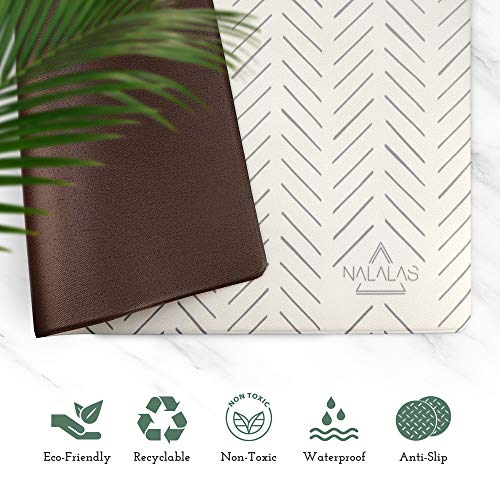 NALALAS Bohemian Large Waterproof Dog Mat - Food & Water Pet Food Mat, Cat Food Mat, Dog Food Mat for Floors… - Image 4