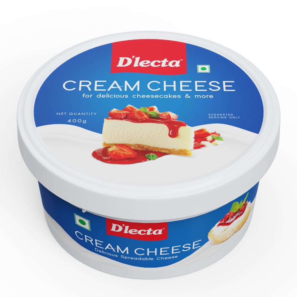 D’lecta Cream Cheese 400g – For Delicious Cheesecake