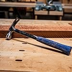 ESTWING Framing Hammer - 22 oz Long Handle Straight Rip Claw with Milled Face & Shock Reduction Grip - E3-22SM - Image 4