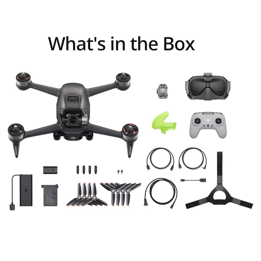 【超美品】DJI FPV コンボ ドローン 4Kカメラ ドローンケースセット Amazon.com: DJI FPV Combo (Goggles V2), First-Person View