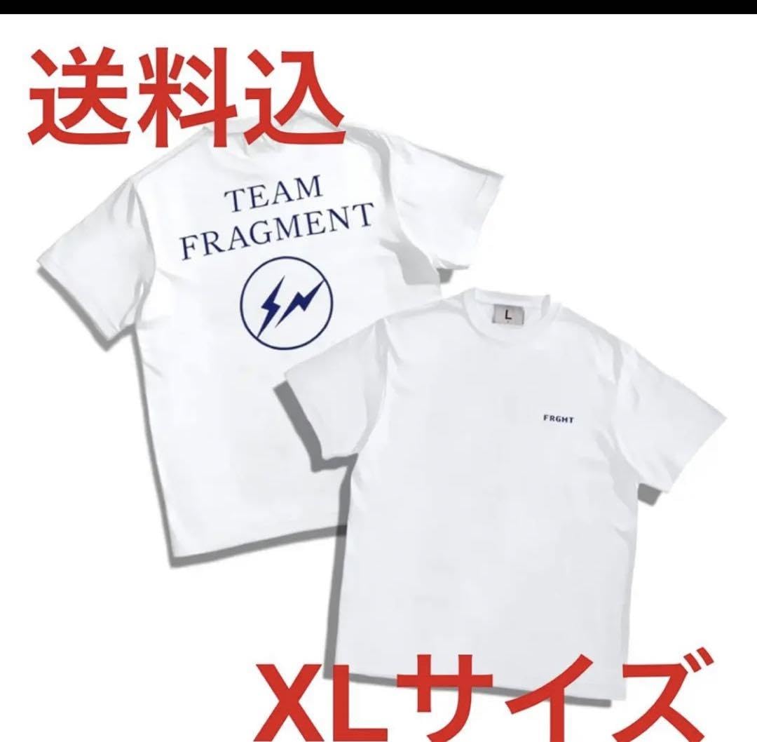 Amazon.co.jp: fragment forum store限定 白??紺プリント xlサイズ  