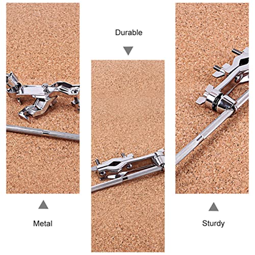 ibasenice Drum Accessories Parts Blackhead Drum Clip Clamp Holder Stand for Percussion Set Hardware Extension Arm Replacement miniatura 2