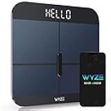 Smart Scale X - Digital Bathroom Scale for Body Weight, BMI, Body Fat, Muscle Mass, Heart Rate Monitor | Sync with Health Apps | for People, Baby & Pet, 400 lbs (Black)
