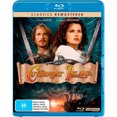 Cutthroat Island | Geena Davis, Matthew Modine | NON-USA Format | Region B Import, Australia
