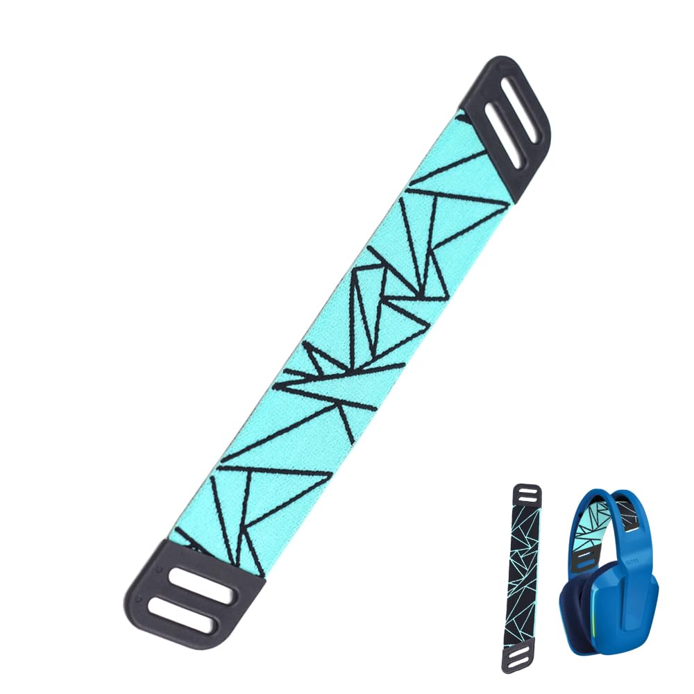 MOLGRIA Headphone Headband Straps, Replacement Headbands Straps for Logitech G733 Wireless G335 Wired Gaming Headset (Mint Vector)