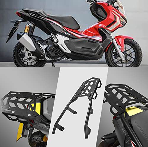 Motorcycle Rear Luggage Cargo Rack Plate Kit for ADV150 Rear Passenger Grab Bar Seat Side Hand Rail Tail Carrier Extended Shelf Bracket for Ho-nda ADV-150 ADV 150 2019 2020 2021 2022 2023