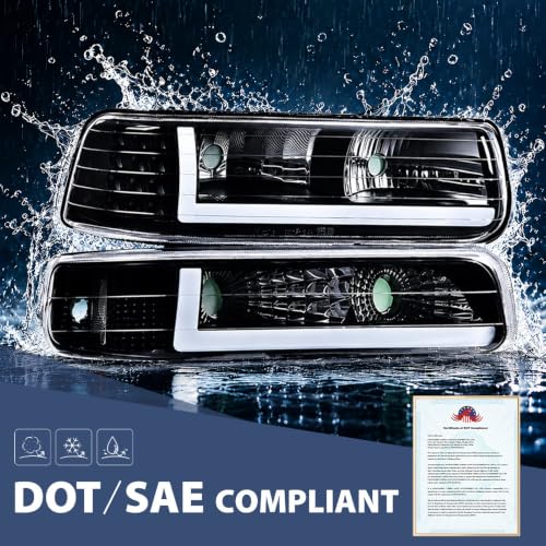PIT66 LED Headlight set Fit 1999-2002 Chevy Silverado 1500 2500 3500 by PIT66 - Used condition - Image 3