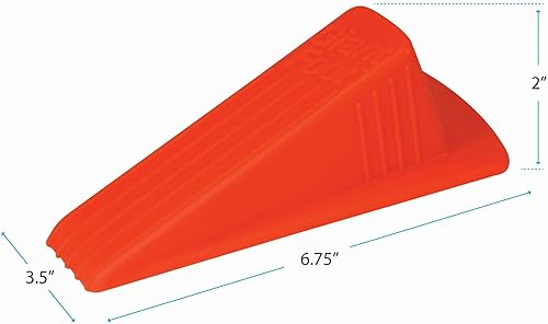 Vista 2 de Master Mfg Co Giant Foot - Tope para puerta color naranja