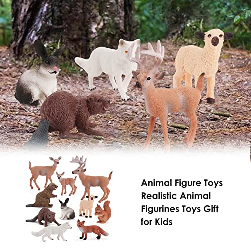 XIAOYAYA Set di Figure di Animali della Foresta