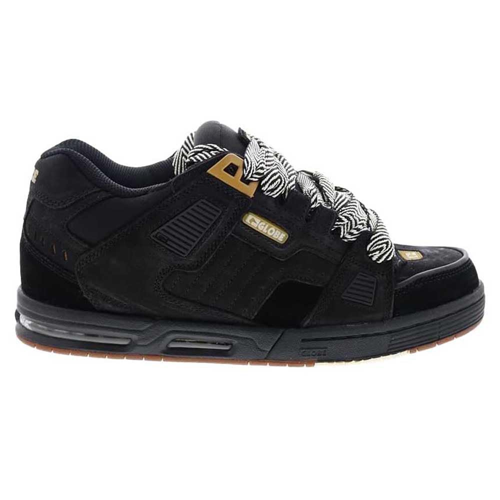 Globe Sabre Skateboard Shoes, Black Prm, 7.5 US