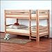 Produktbild Etagenbett Hochbett STUART 90 x 200 cm Buche Massivholz natur lackiert teilbar
