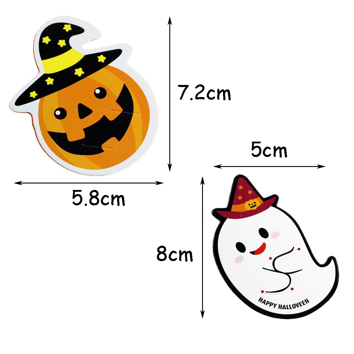 50x Christmas Lollipop Cards Sugar Loaf Candy Gift Package - View #2