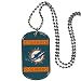NFL Miami Dolphins Dog Tag Necklace