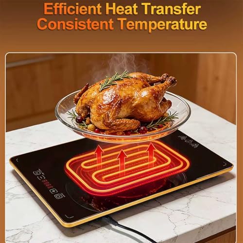 Chauffe-aliments modulable pour repas de famille et grands buffets de fête