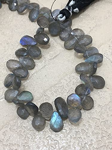 Labradorite naturelle LKBEADS créez vos bijoux d'été avec ces perles briolette poire